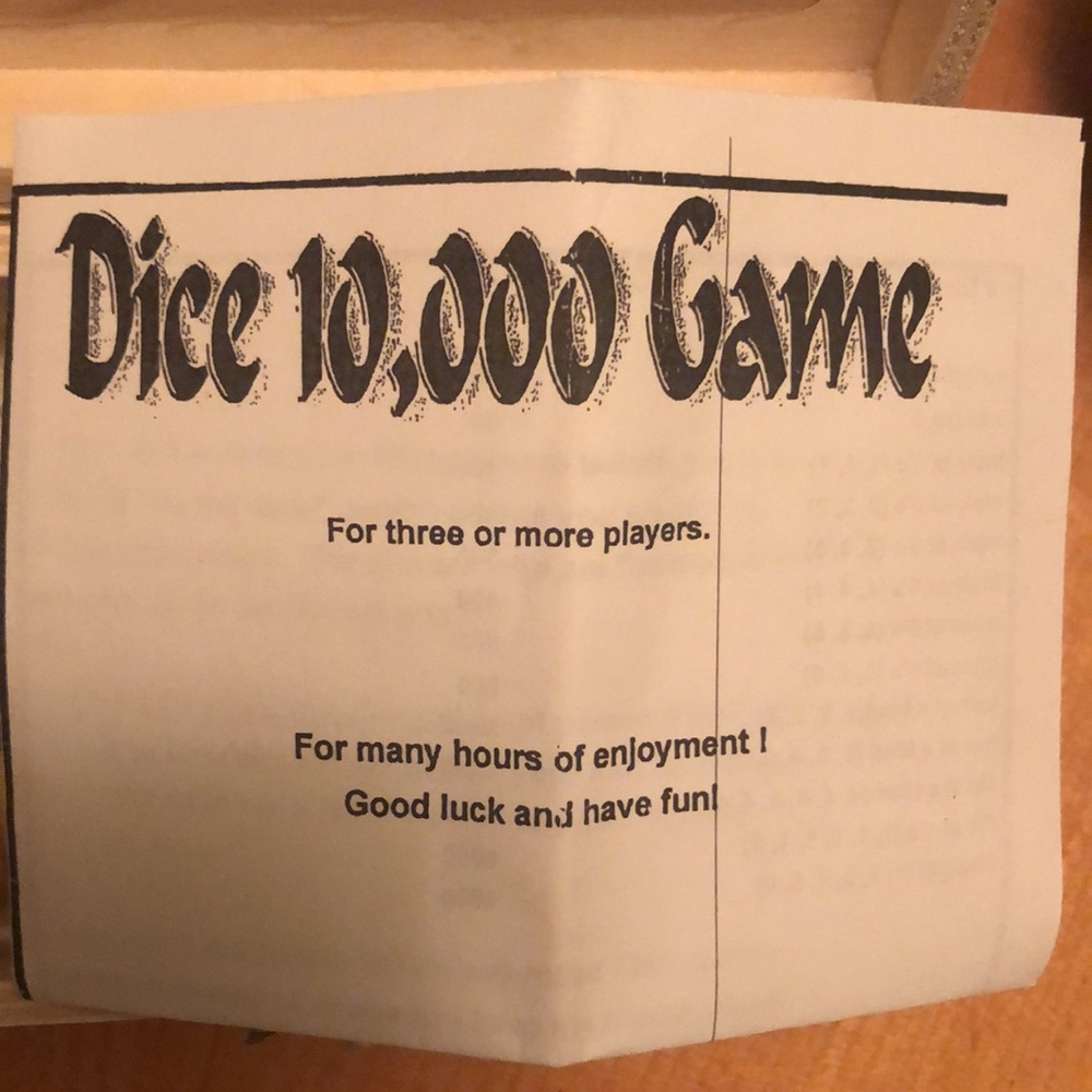 🐝Game: 10,000 - Picture 3 of 4